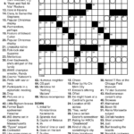 Printable Daily Crossword La Times Printable Crossword Puzzles