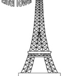 Printable Eiffel Tower Coloring Pages For Kids