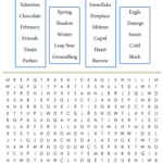 Printable February Word Search Cool2bKids