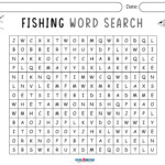 Printable Fish Word Search Cool2bKids