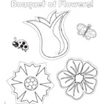 Printable Flowers Make A Bouquet Worksheets 99Worksheets