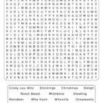 Printable Grinch Word Search Cool2bKids