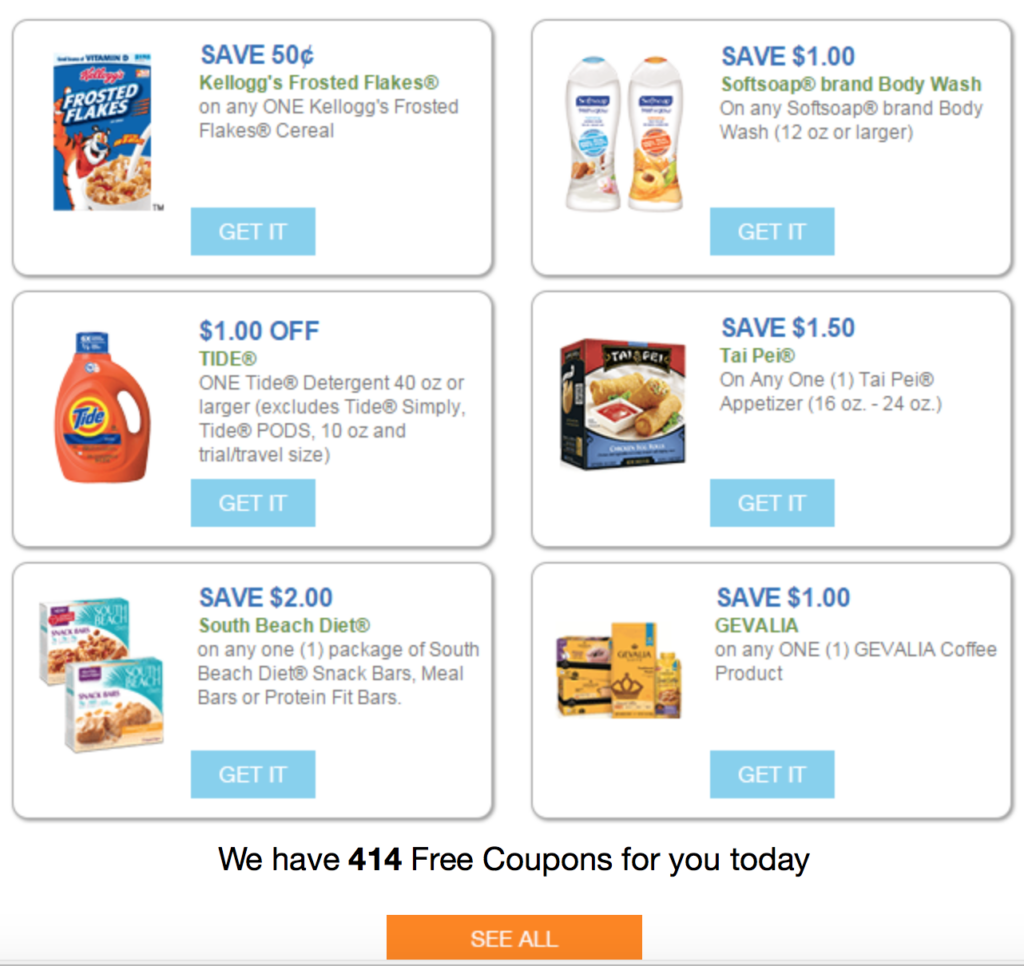 Printable Grocery Coupons I m In Yogurt Tide Diapers Cereal 