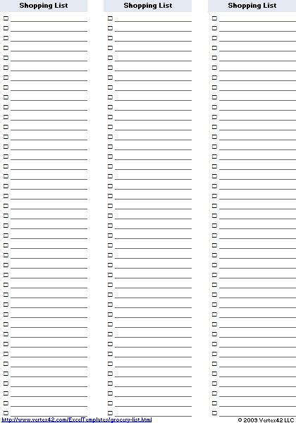Printable Grocery List Template In 2022 Printable Grocery List 