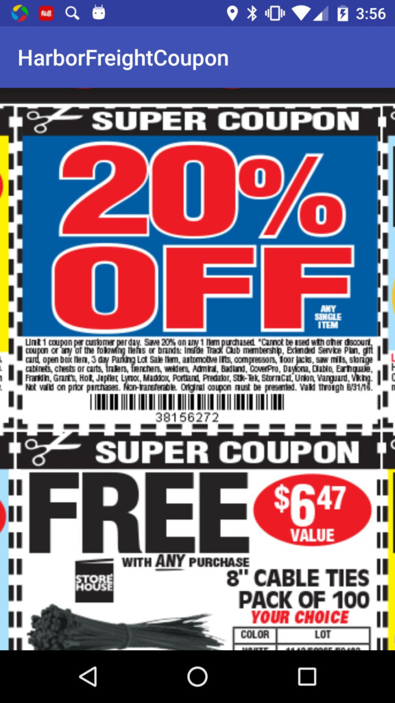 Printable Harbor Freight Free Coupons Harbor Freight Coupons 