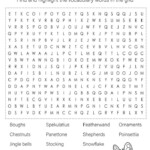 Printable Holiday Word Search Cool2bKids