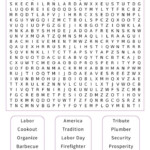 Printable Labor Day Word Search Cool2bKids
