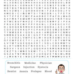 Printable Medical Word Search Cool2bKids