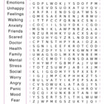 Printable Mental Health Word Search Cool2bKids