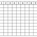 Printable Multiplication Chart 10x10 Times Table 10 10 In 2021