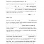 Printable Purchase Agreement Form EDITABLE TEMPLATE