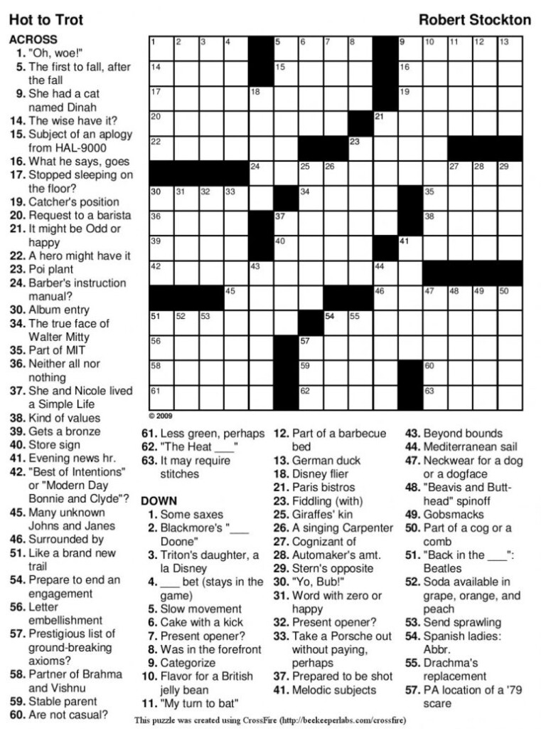 Printable Razzle Puzzles Printable Crossword Puzzles