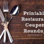 Printable Restaurant Coupons