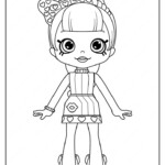 Printable Shopkins Lippy Lulu Coloring Pages Shopkin Coloring Pages