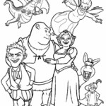 Printable Shrek Coloring Pages For Kids