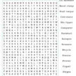 Printable Simple Machines Word Search Cool2bKids