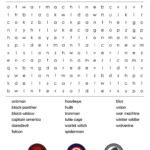 Printable Superhero Word Search Cool2bKids