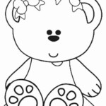 Printable Teddy Bear Coloring Pages For Kids