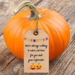 Pumpkin Carve Real Estate TEAM Printable Referral Pop By Tag Etsy In