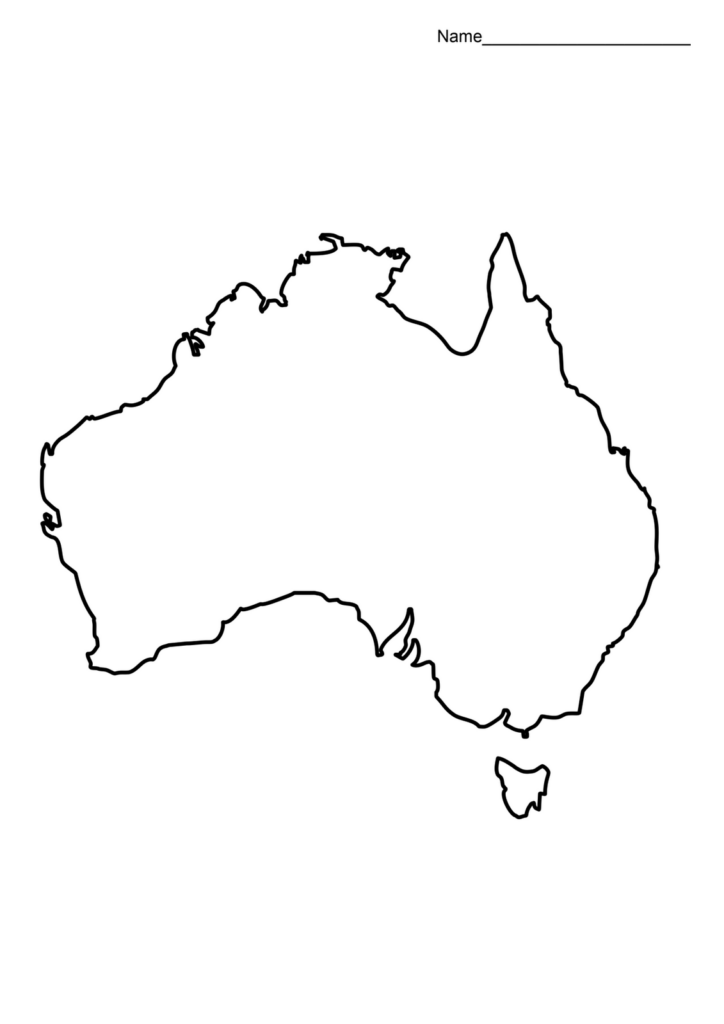 PZ C Map Australia