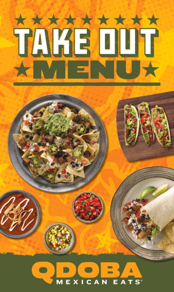 QDOBA Menu And Specials