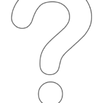 Question Mark Pattern Template Printable Pdf Download