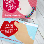 Rainbow Loom Bracelet Valentines Free Printable Skip To My Lou