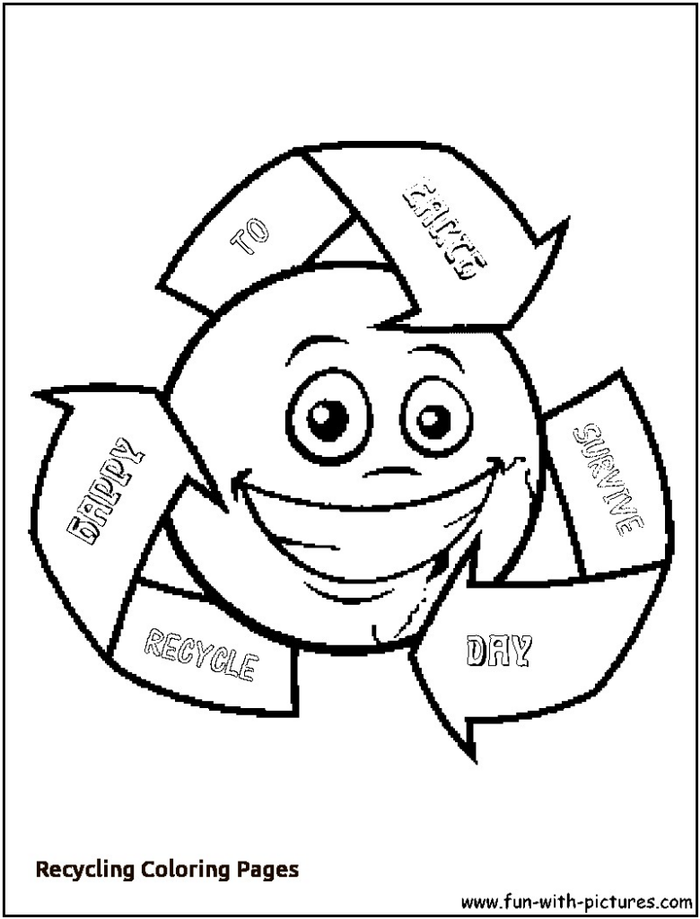 Recycling Coloring Pages At GetColorings Free Printable Colorings 