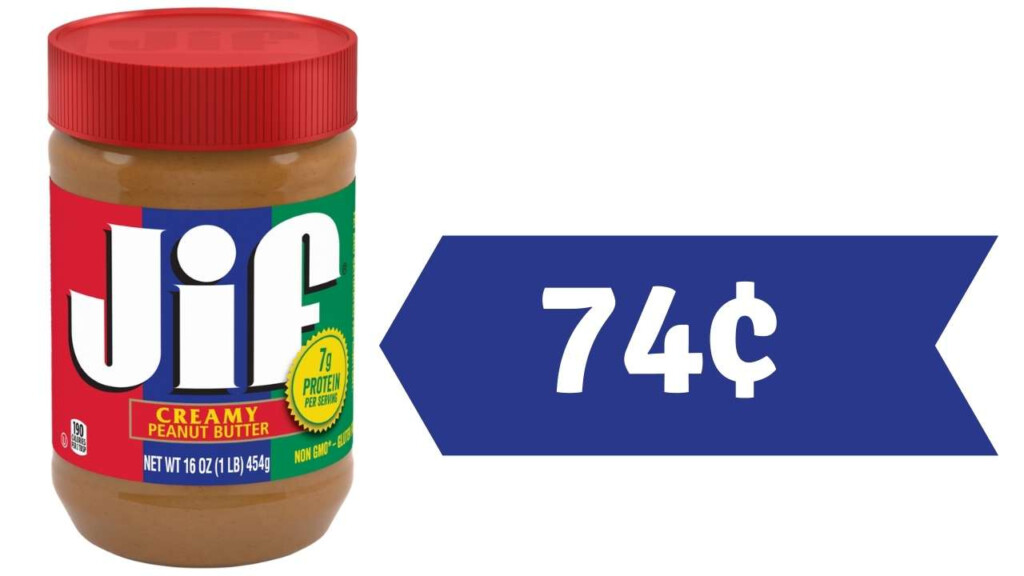 Reminder Get Jif Peanut Butter For Only 74 Per Jar Southern Savers