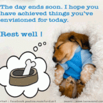 Rest Well Little Puppy Free Take Care ECards Greeting Cards 123