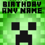 Resultado De Imagen Para Minecraft Invitations Minecraft Birthday