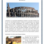 Roman Coliseum Worksheets 99Worksheets