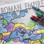 Roman Empire Map Activity Print And Digital Roman Empire Map Map