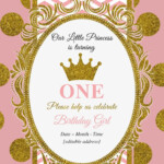 Royal Princess Invitation Templates Editable Docx Princess