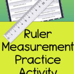 RULER MEASUREMENT BACK TO SCHOOL Practice Activity Review Worksheet