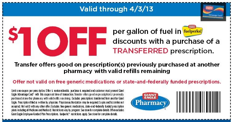 Rx Coupons Where Are They This Week Giant Eagle Online Coupon For 