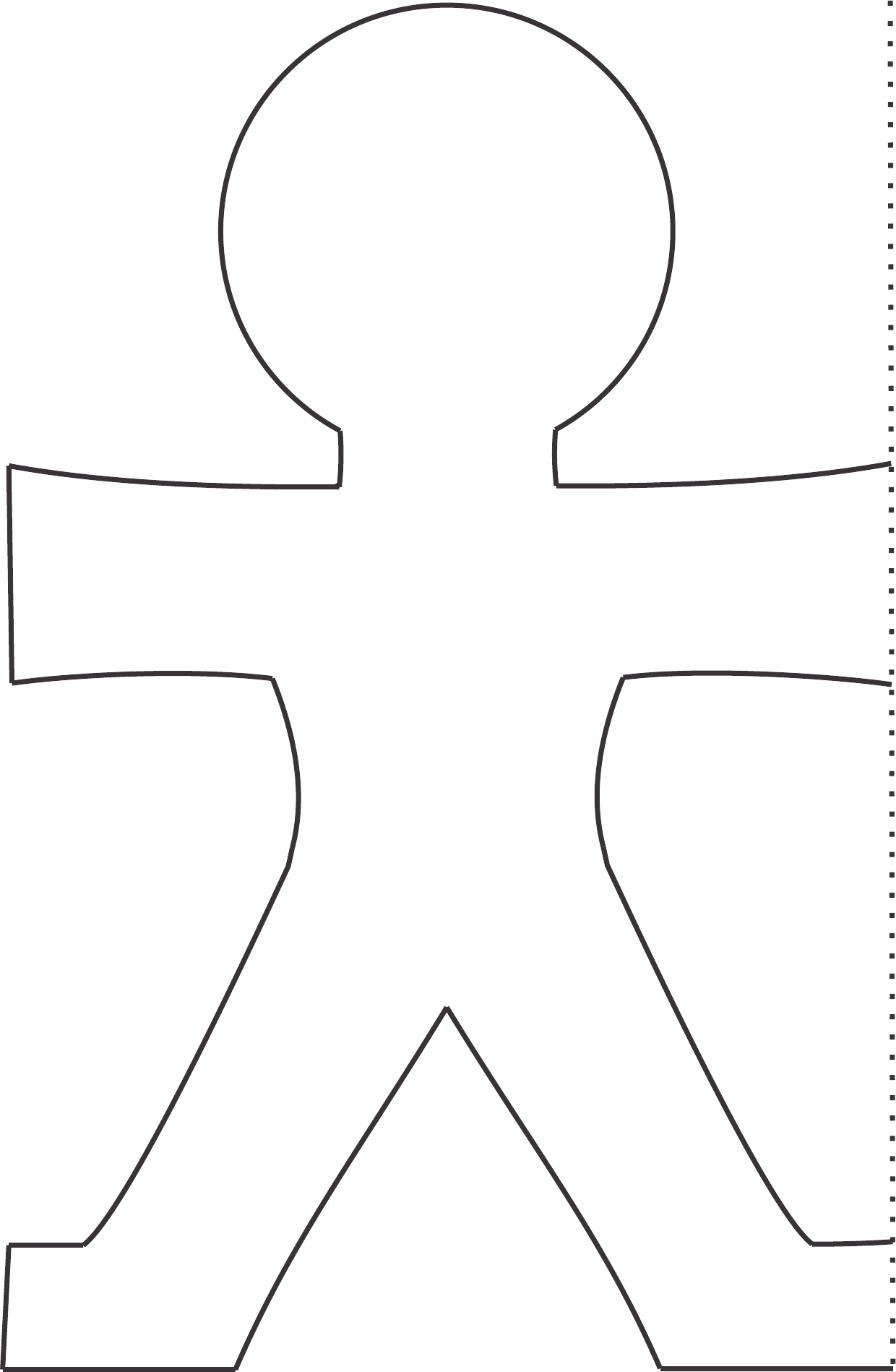 Sample Paper Doll Template Free Download
