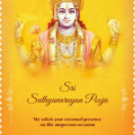 Satyanarayana Swamy Pooja Invitation houswarming pooja Online