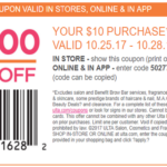 Save 5 00 Off A 10 00 Purchase At Ulta Great Deals On Make Up