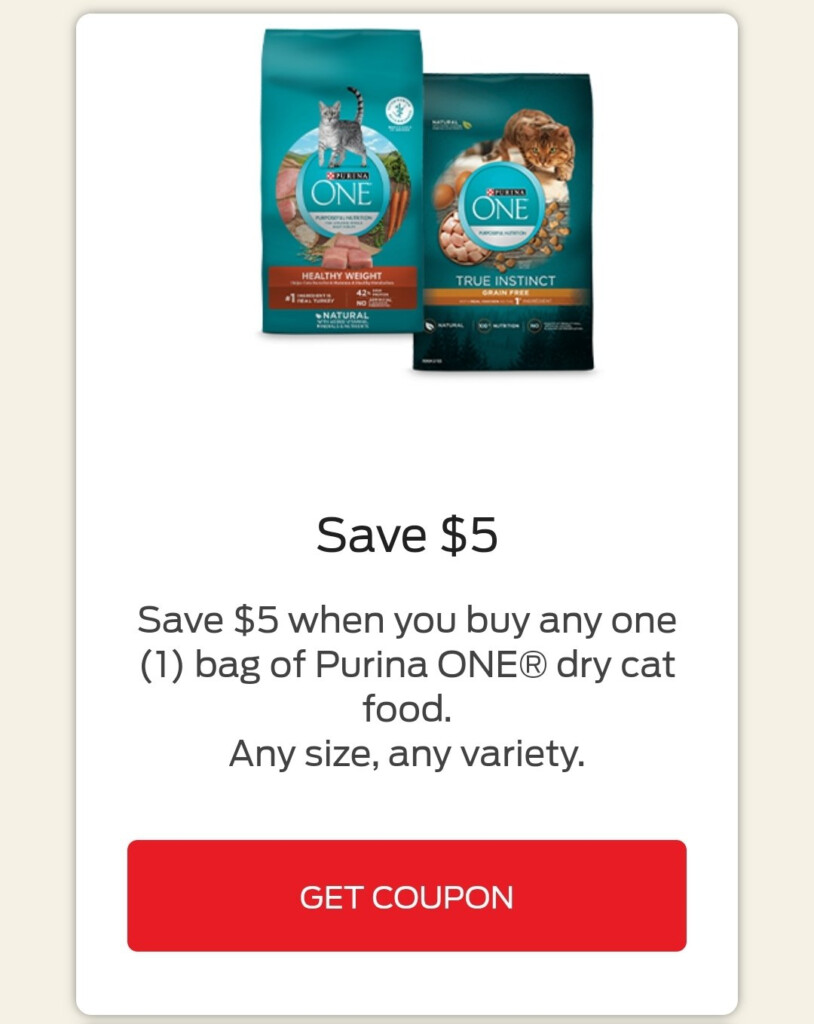 Save 5 On Purina One Discounts And Savings Canada