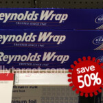 Save 50 On Reynolds Wrap Aluminum Foil With Stack TotallyTarget