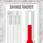 Savings Challenge Savings Tracker Savings Goal Printable Etsy Video