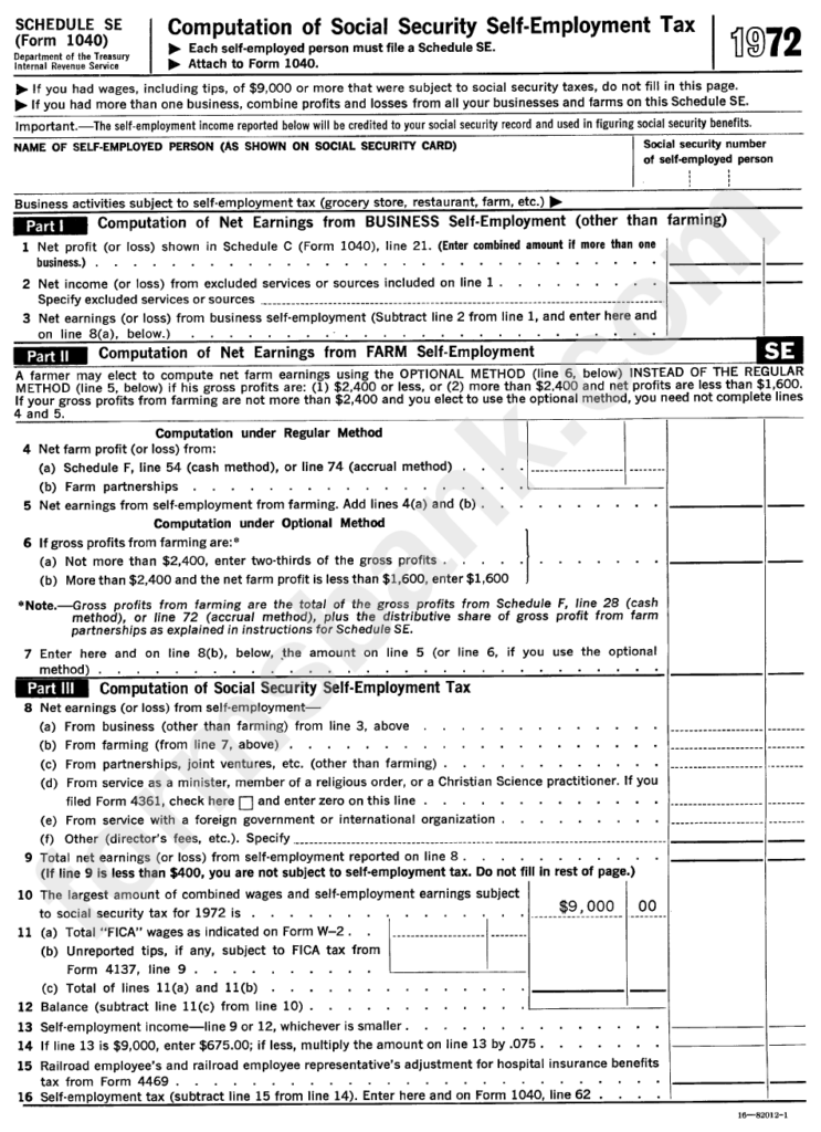Printable Schedule C Tax Form FreePrintable.me