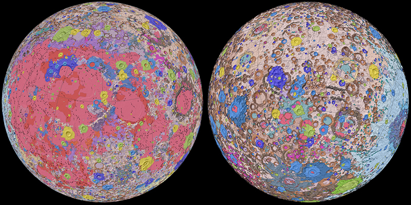 Scientists Just Released The Most Complete Geologic Moon Map Yet And