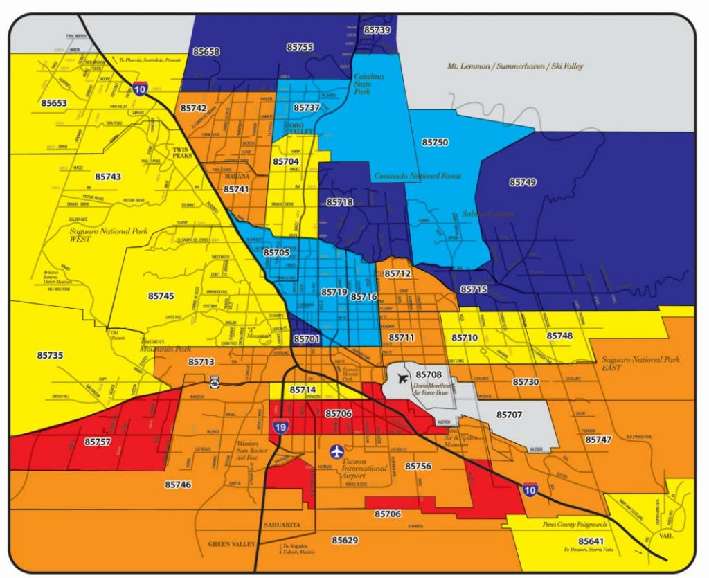 Scottsdale Zip Code Map Scottsdale AZ