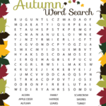 Seasonal autumnwordsearch base png 507 656 Fall Words Senior