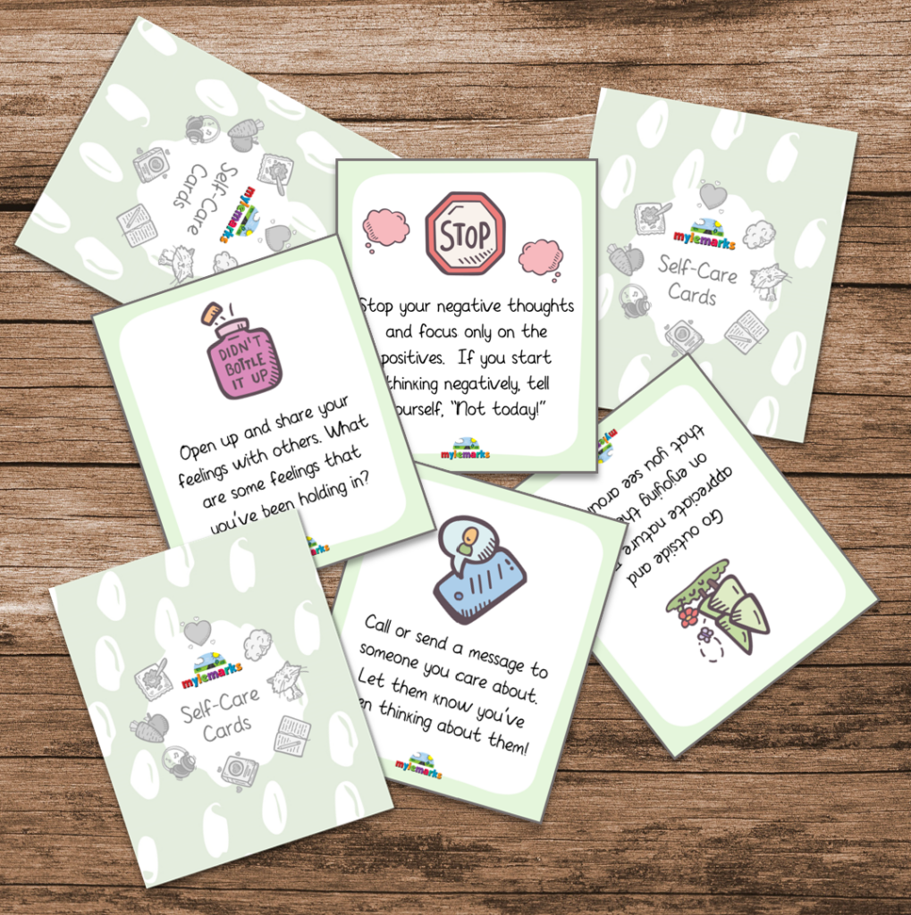 Self Care Cards Poster Printable 