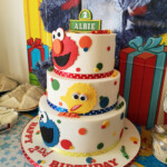 Sesame Street Inspired 2nd Birthday Cake Bakealous