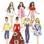 Sewing Pattern 11 1 2 Inch Fashion Doll Clothes Patterns Etsy