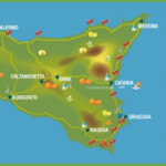 Sicily Travel Map